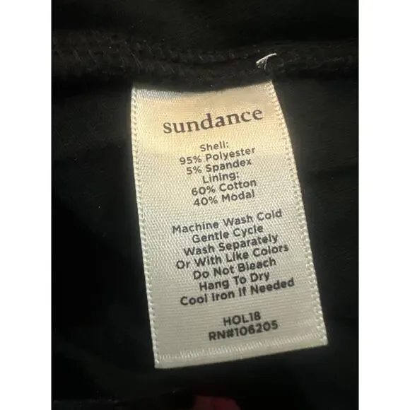 Sundance Bella Grace Floral Velvet Burnout Top Black Long Sleeve Women's Size XL - Picture 14 of 16